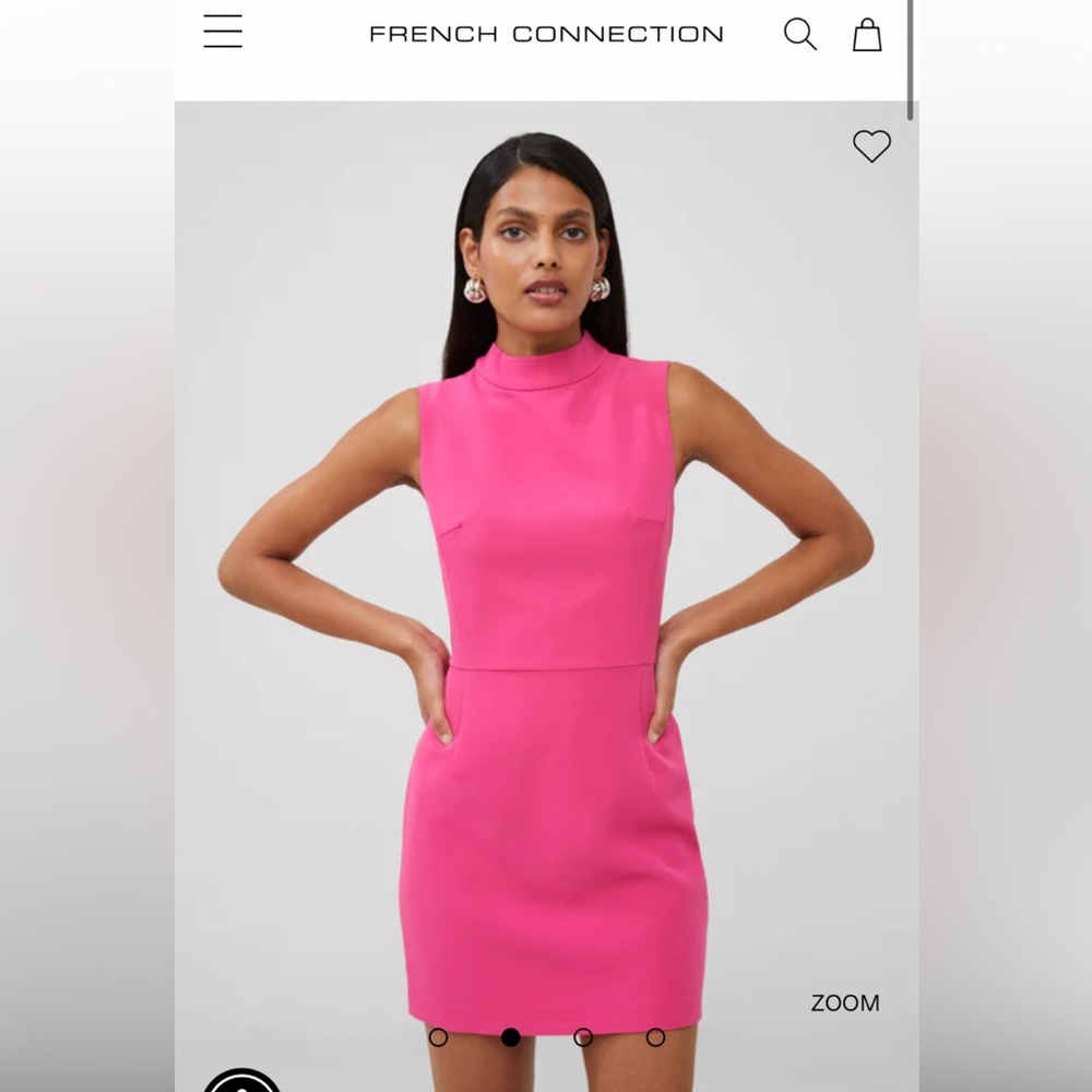 French Connection Pink Mini Dress